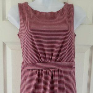 Boden Women's Size 6L Dress Tall Striped Sleeveles